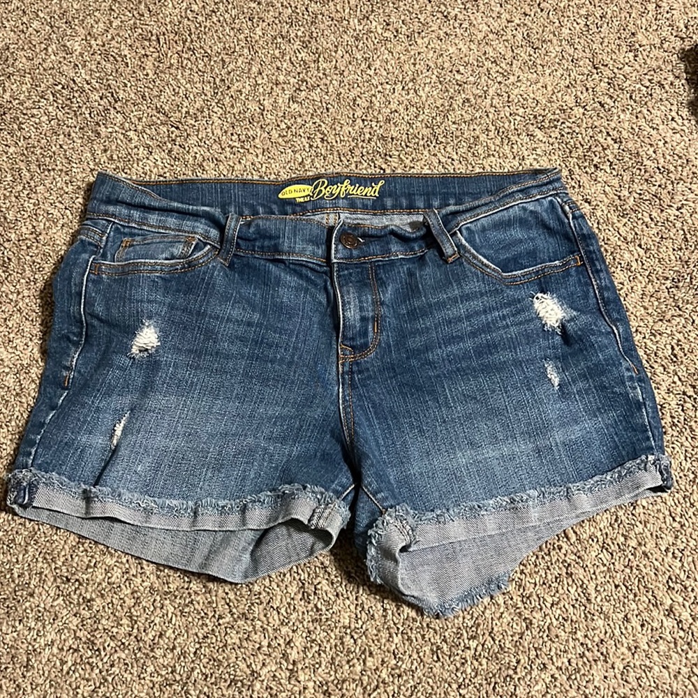 Old Navy Boyfriend jean shorts